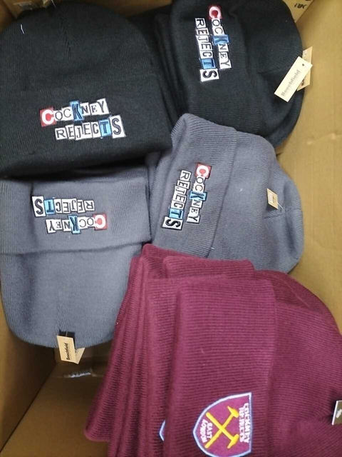 Embroidered sports hoodies with badge logos