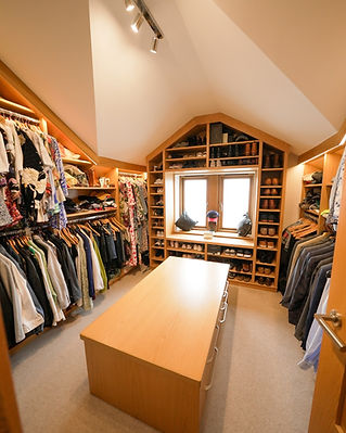 Custom wardrobe unit