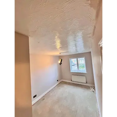 ceiling artex plastering