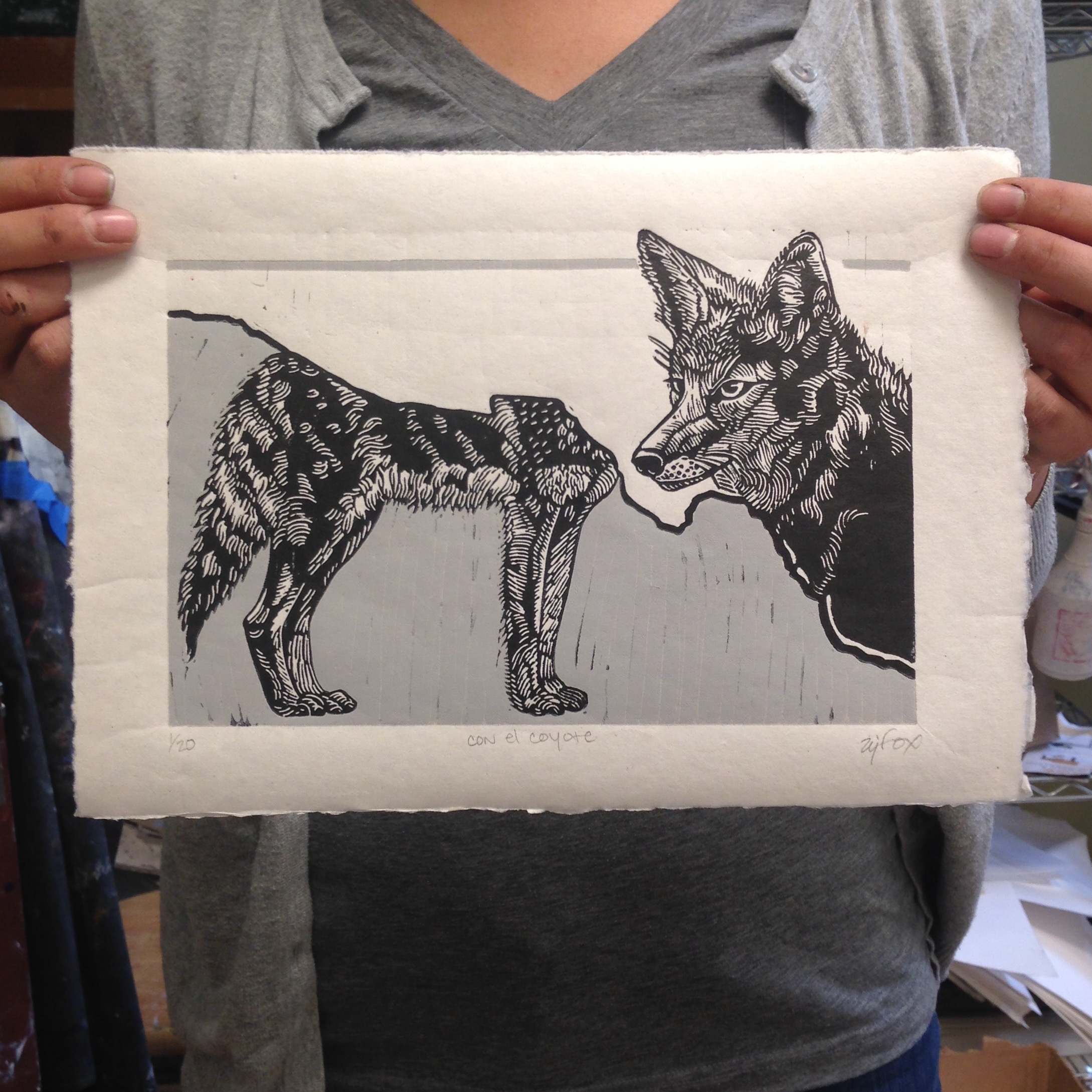 "Con el Coyote"