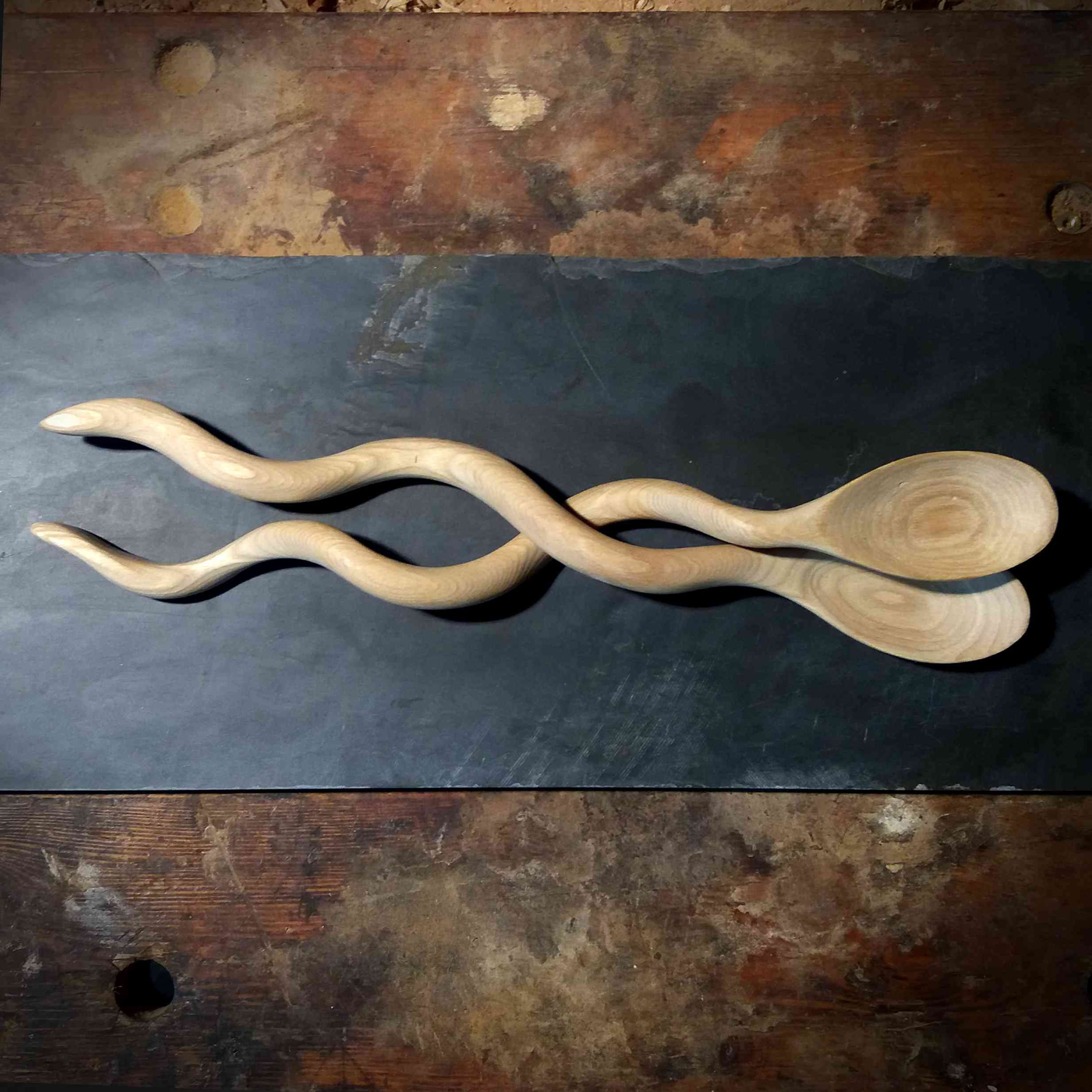 'Entwined' Salad Servers