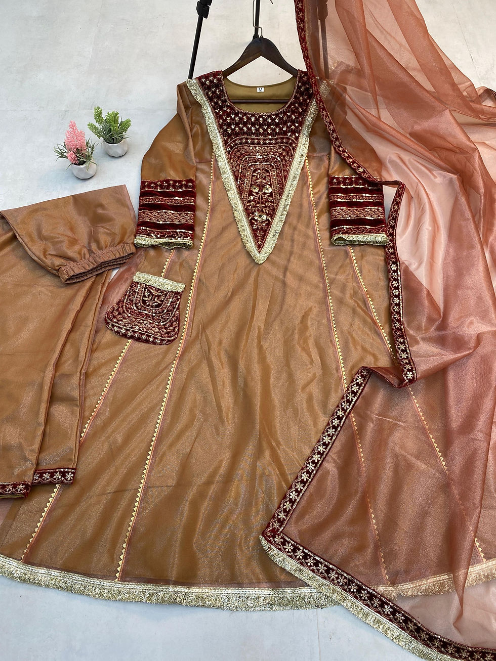 Thumbnail: Organza set Or