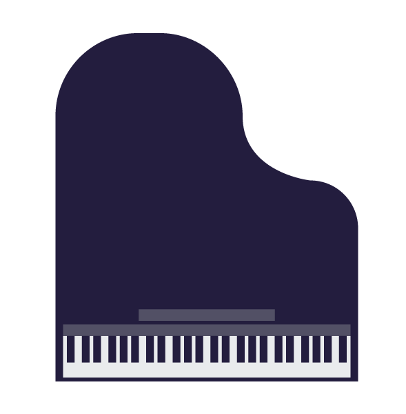 Piano à queue