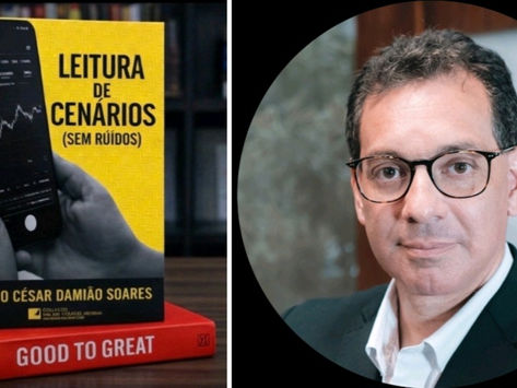 Vem aí a obra LEITURA DE CENÁRIOS (SEM RUÍDOS) do Estrategista de Finanças, o mineiro Júlio Damião, presidente do IBEF Minas. Ele + uma vez apertou a Tecla SAP!!!