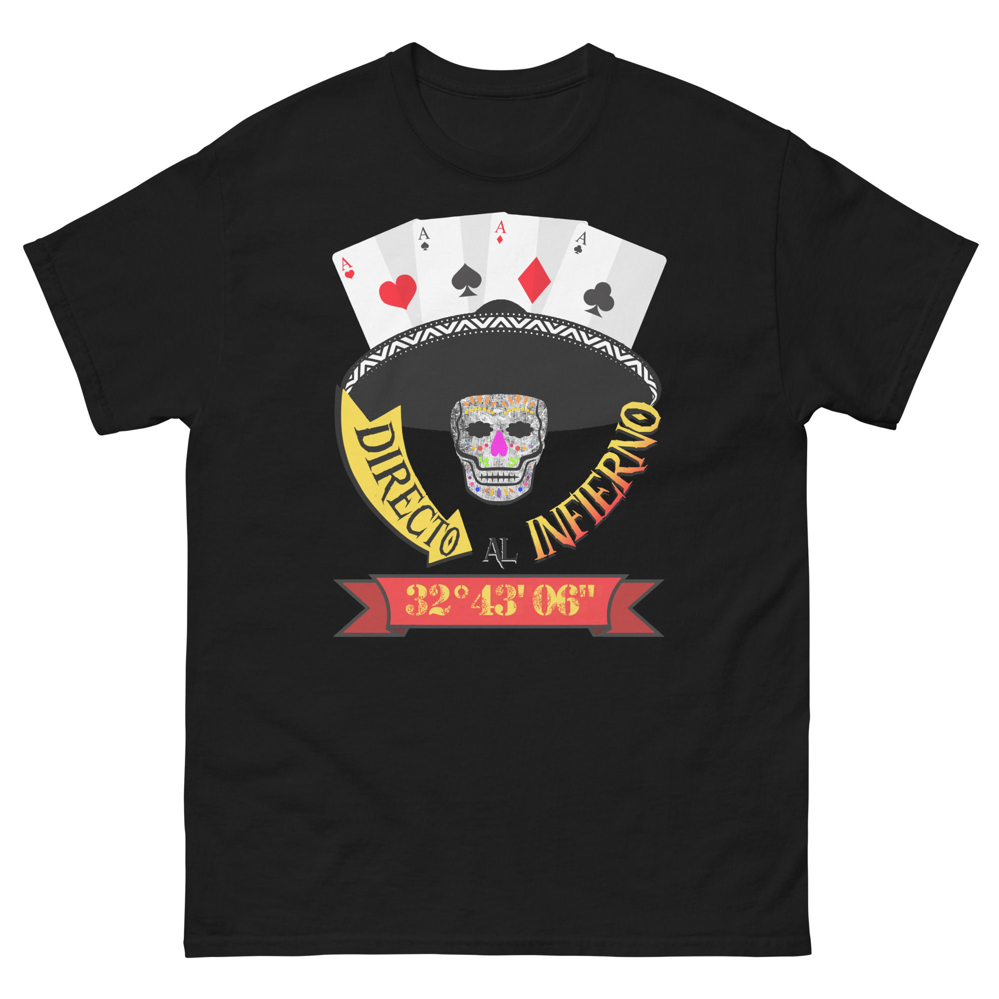 "Directo Al Infierno" t-shirt