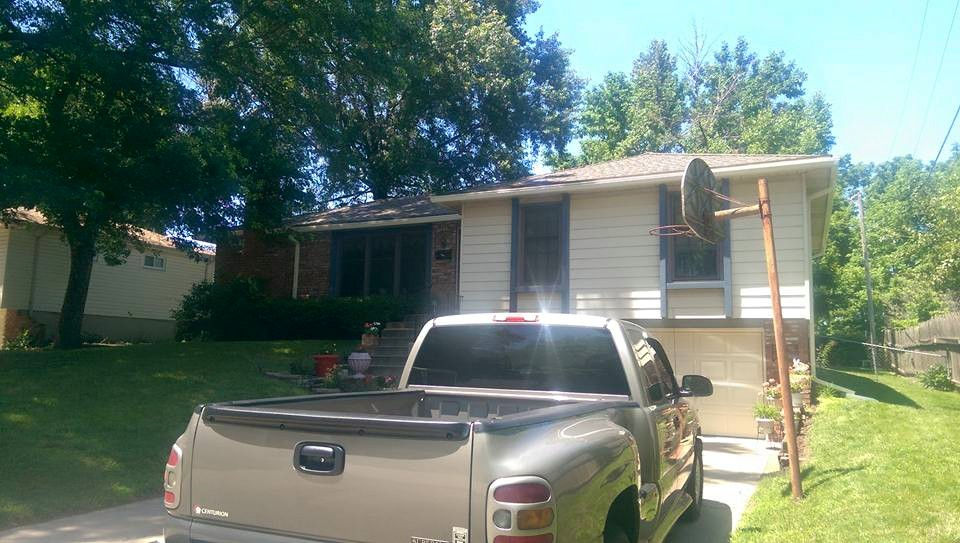 Leaf guard gutter by KGuard Gutters