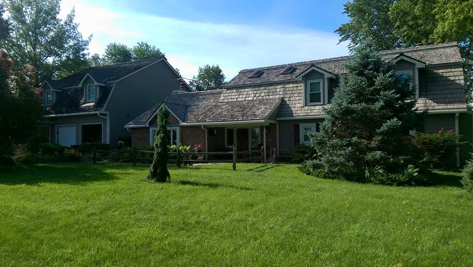 Leaf guard gutter by KGuard Gutters
