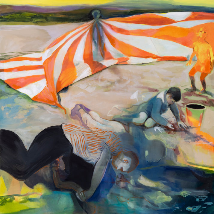 Oil on Canvas. 150 x 150cm.