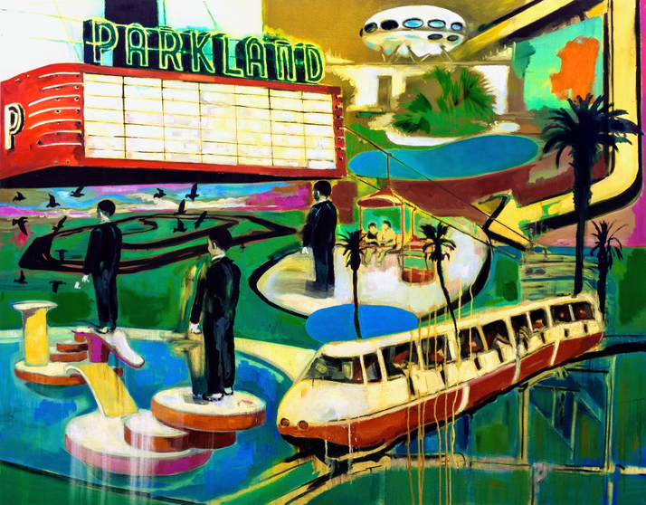 Oil on Canvas. 140 x 180cm.