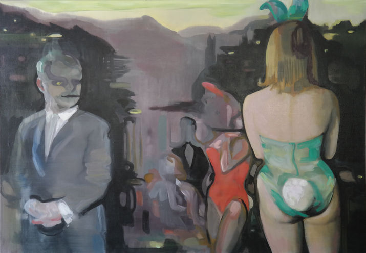 Oil on Canvas. 85 x 120cm.