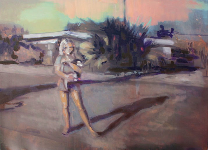 Oil on canvas. 61 x 84cm.