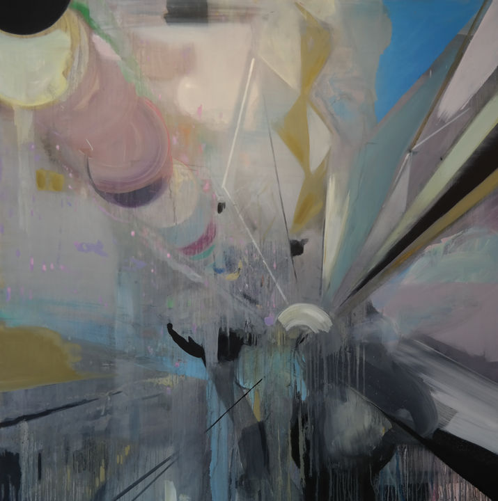 Oil on Canvas. 150 x 150cm.