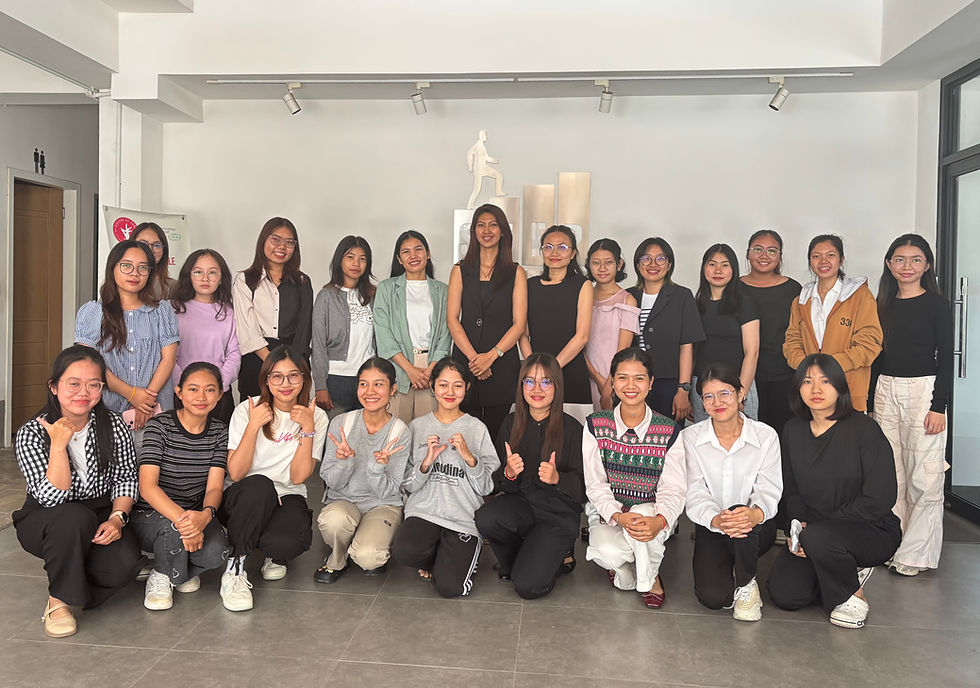 Sisters of Code Employment Skills Program Students, Trainers, and Judges Group Photo