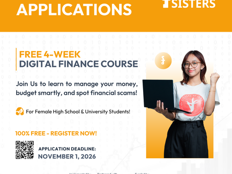 Sisters of Code and Amret Launch “Riel Sisters” Financial Literacy Course for Young Women in Cambodia