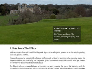 The Flagstick Issue 1 Spring 2026 by ChippedIn