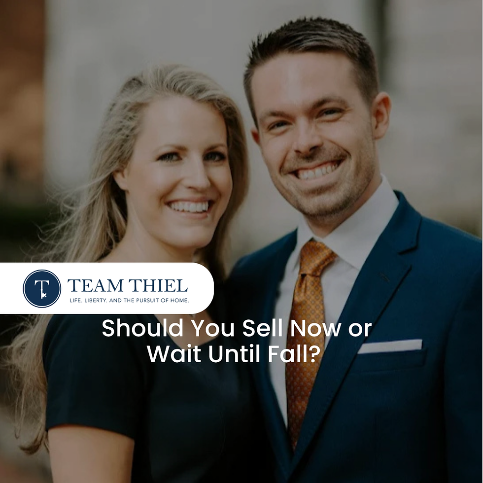 Should You Sell Now or Wait Until Fall? | DC/MD/VA Real Estate Market 2026
