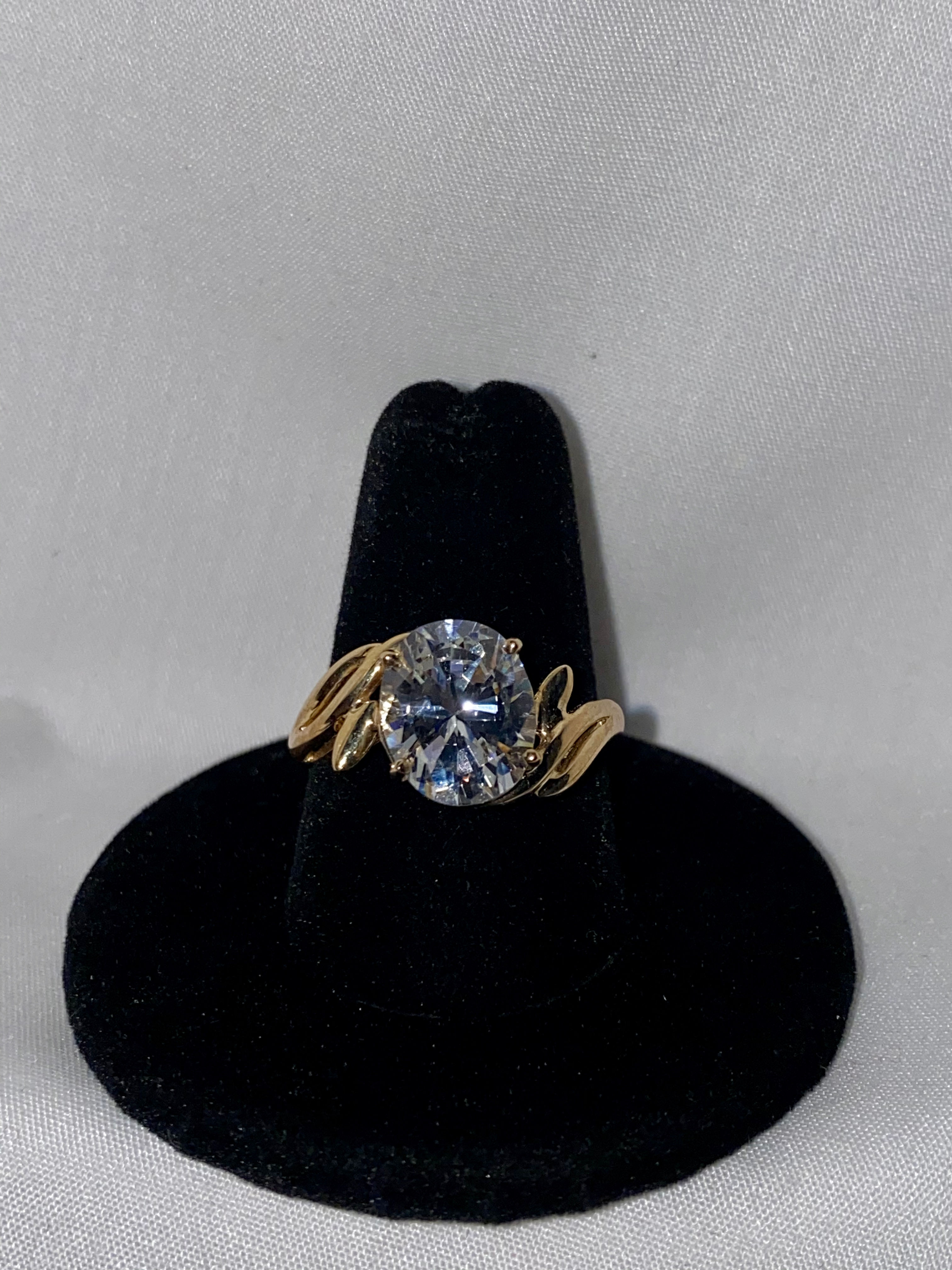 Oval Quartz Dinner Ring