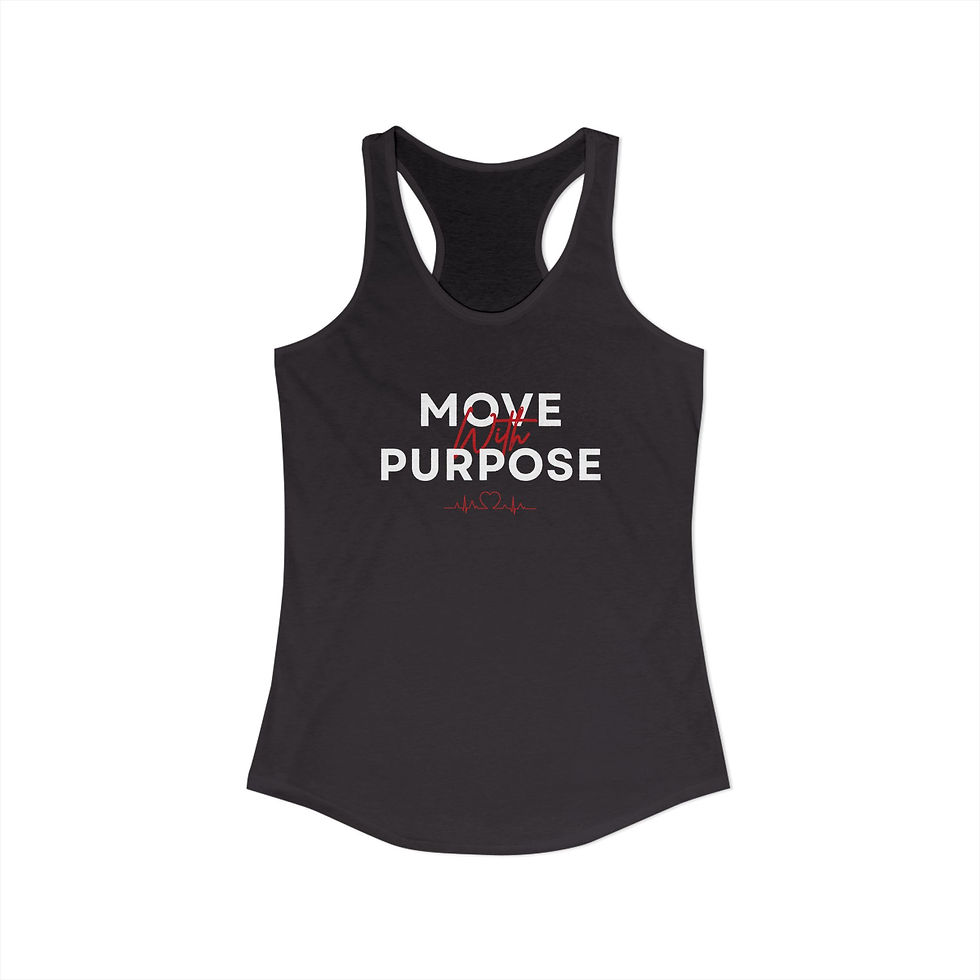 Thumbnail: Move With Purpose Racerback