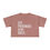 Thumbnail: Crop Top Tee for Women - Spit Preworkout in My Mouth