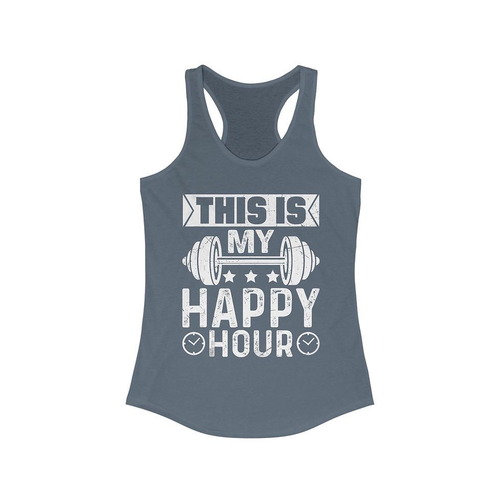 Thumbnail: Racerback Tank - Happy Hour