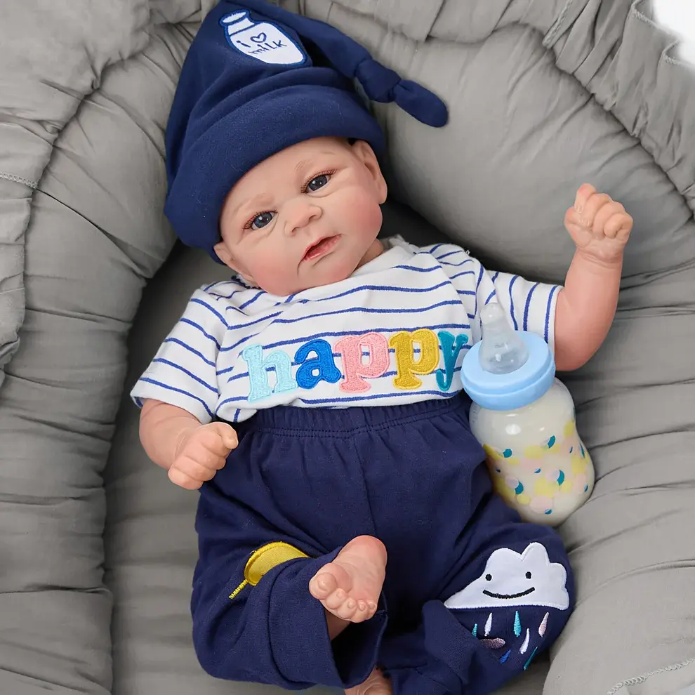 13 Inch Reborn Baby Doll Vinyl – Realistic Lifelike Newborn