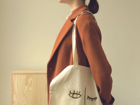DIY needle felting TOTE