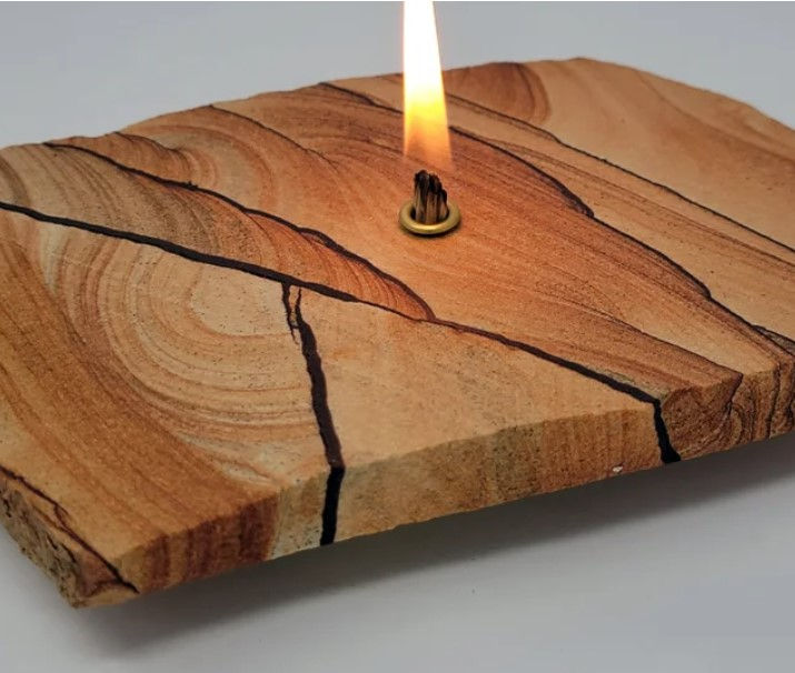 Picture Sandstone - 1 wick Red Roc