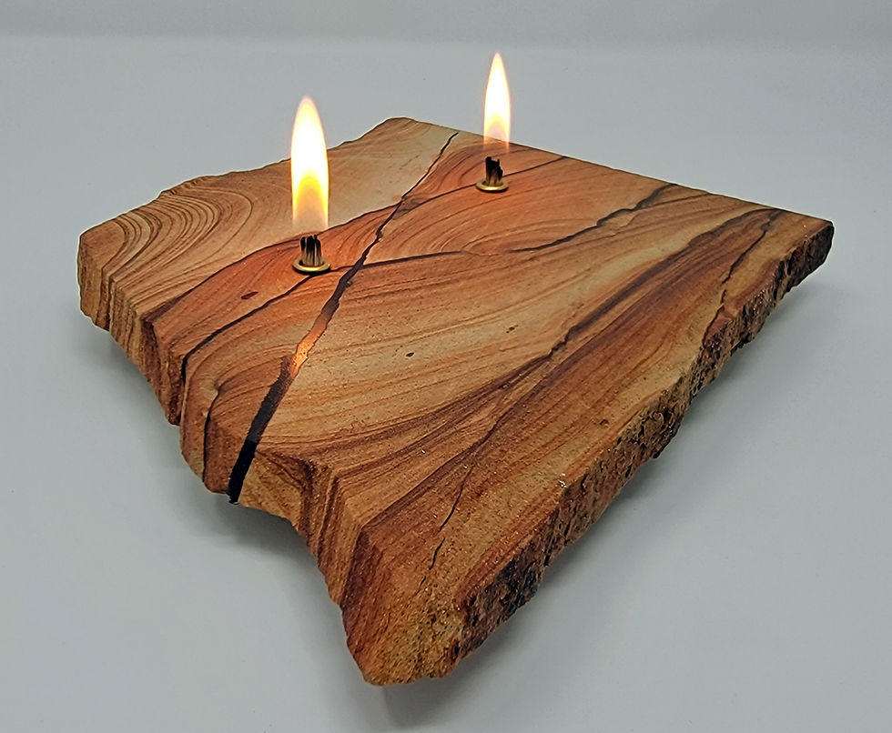 Thumbnail: Picture Sandstone Sedona Red Rock - 2 wicks