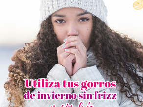 Utiliza tus accesorios de invierno, sin frizz y sin pasar frío