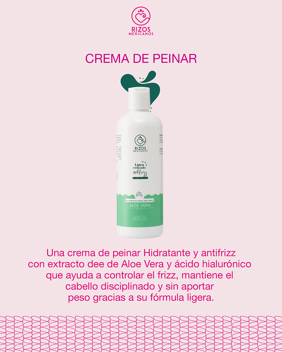 Miniatura: Crema de peinar Antifrizz con Acido Hialurónico y Aloe Vera