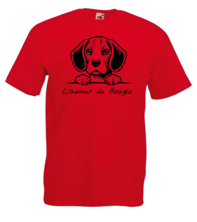 Miniature : T-Shirt Amour du Beagle