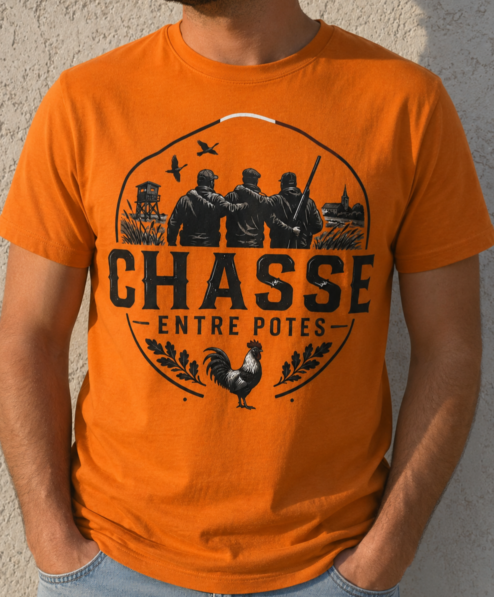 T-Shirt Chasse entre potes