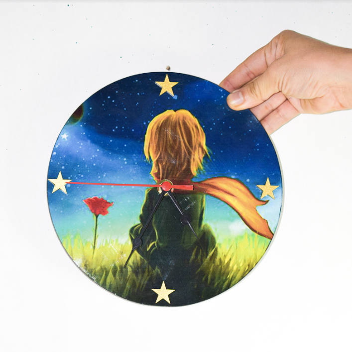 Miniatura: Relojes de pared con base