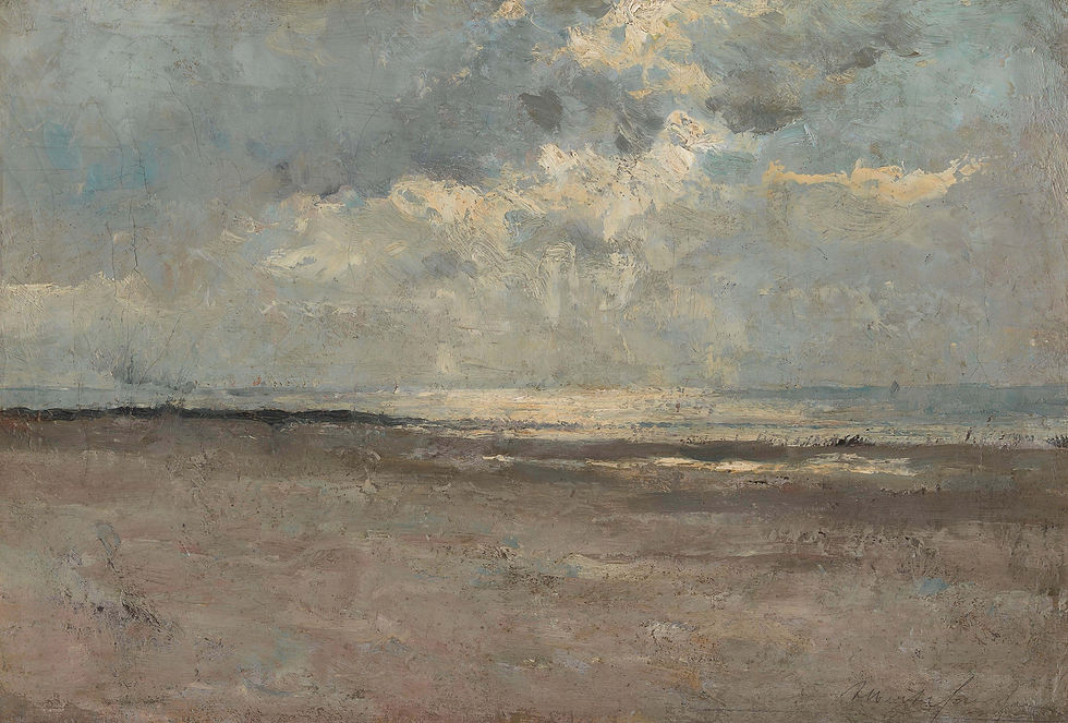 Reflections on the Sea by Albert Baertsoen