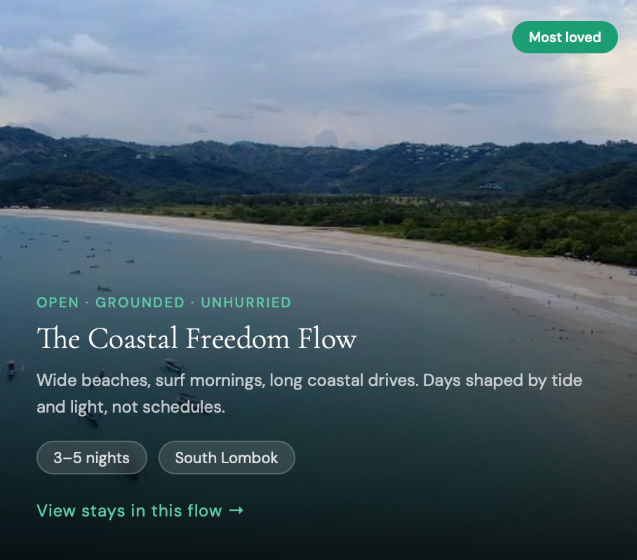 Best Lombok Stay Combinations for Every Type of Trip