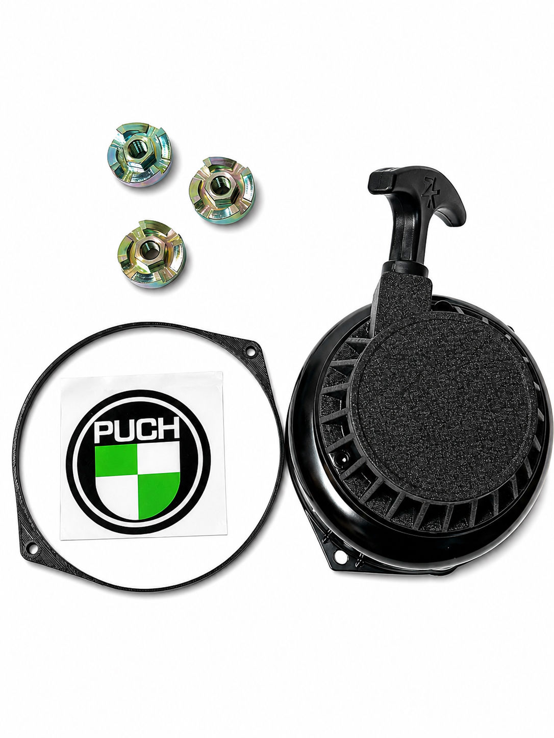 Seilzugstarter Schwarz Bosch / HPI / MVT E50 Motor | Puch Maxi