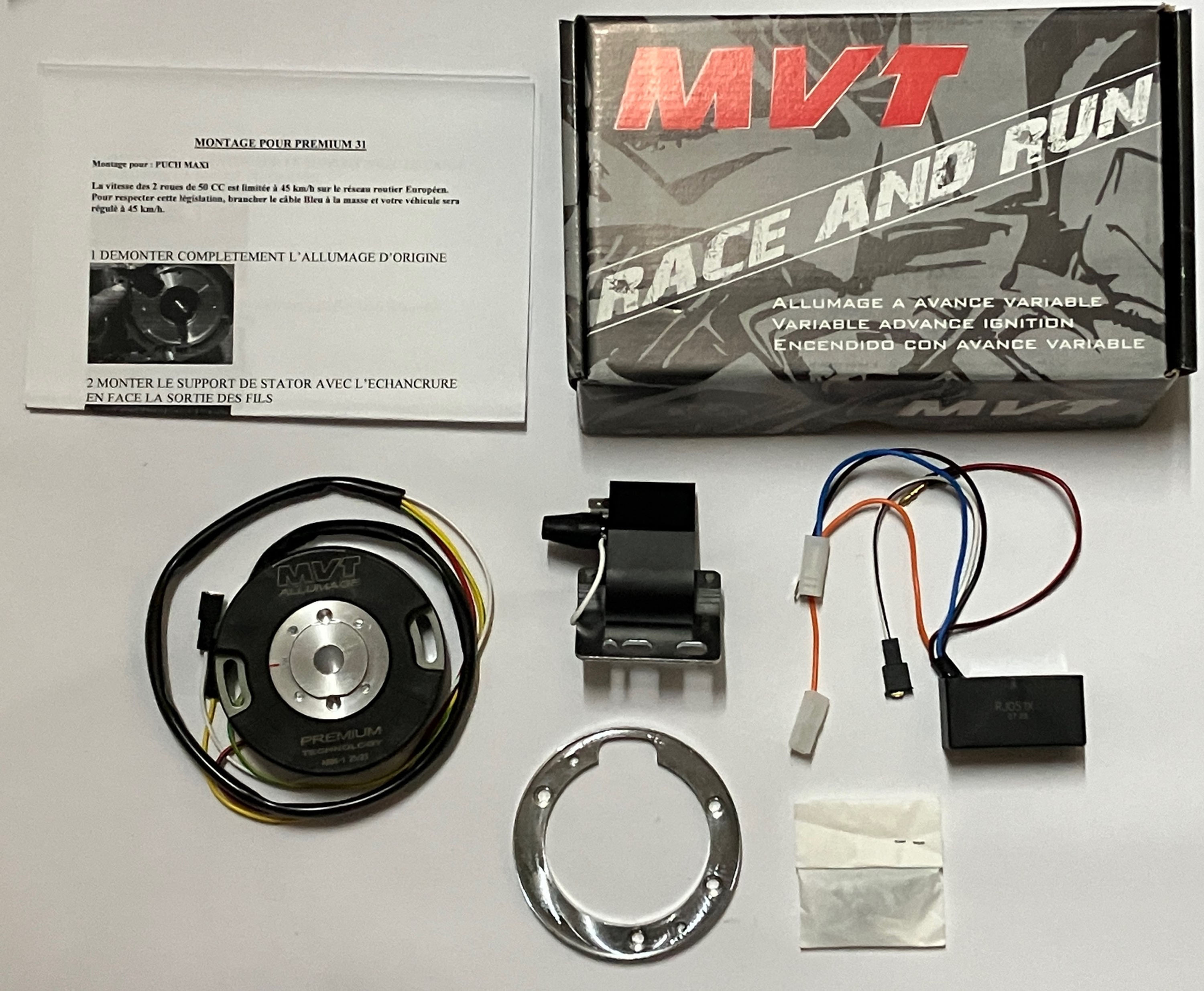 MVT Zündung mit Drehzahlbegrenzer | Puch Maxi