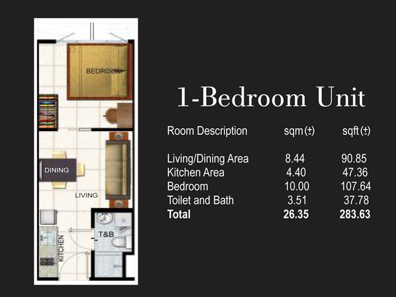 1 bedroom