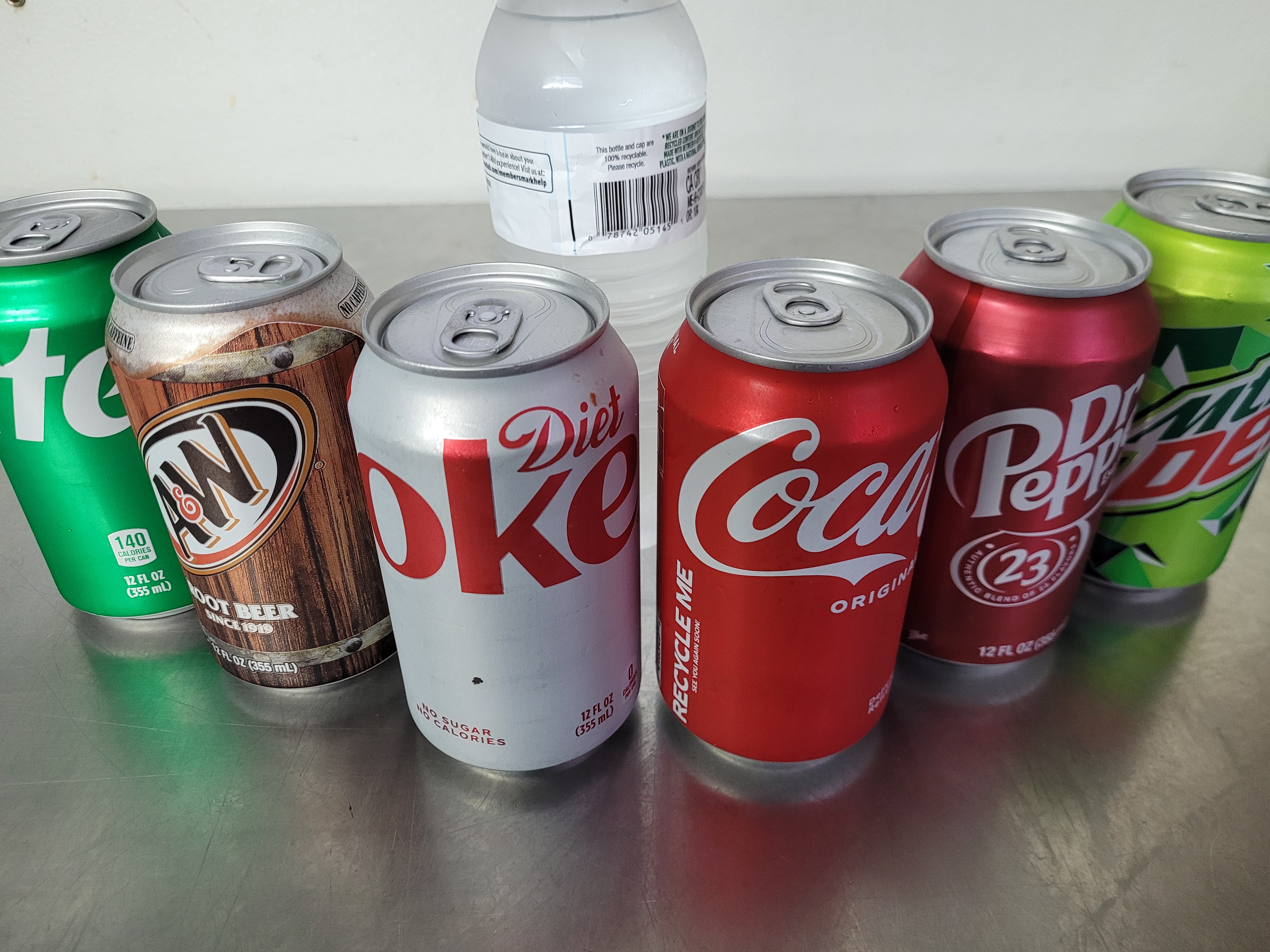 Arranged Food and Objects