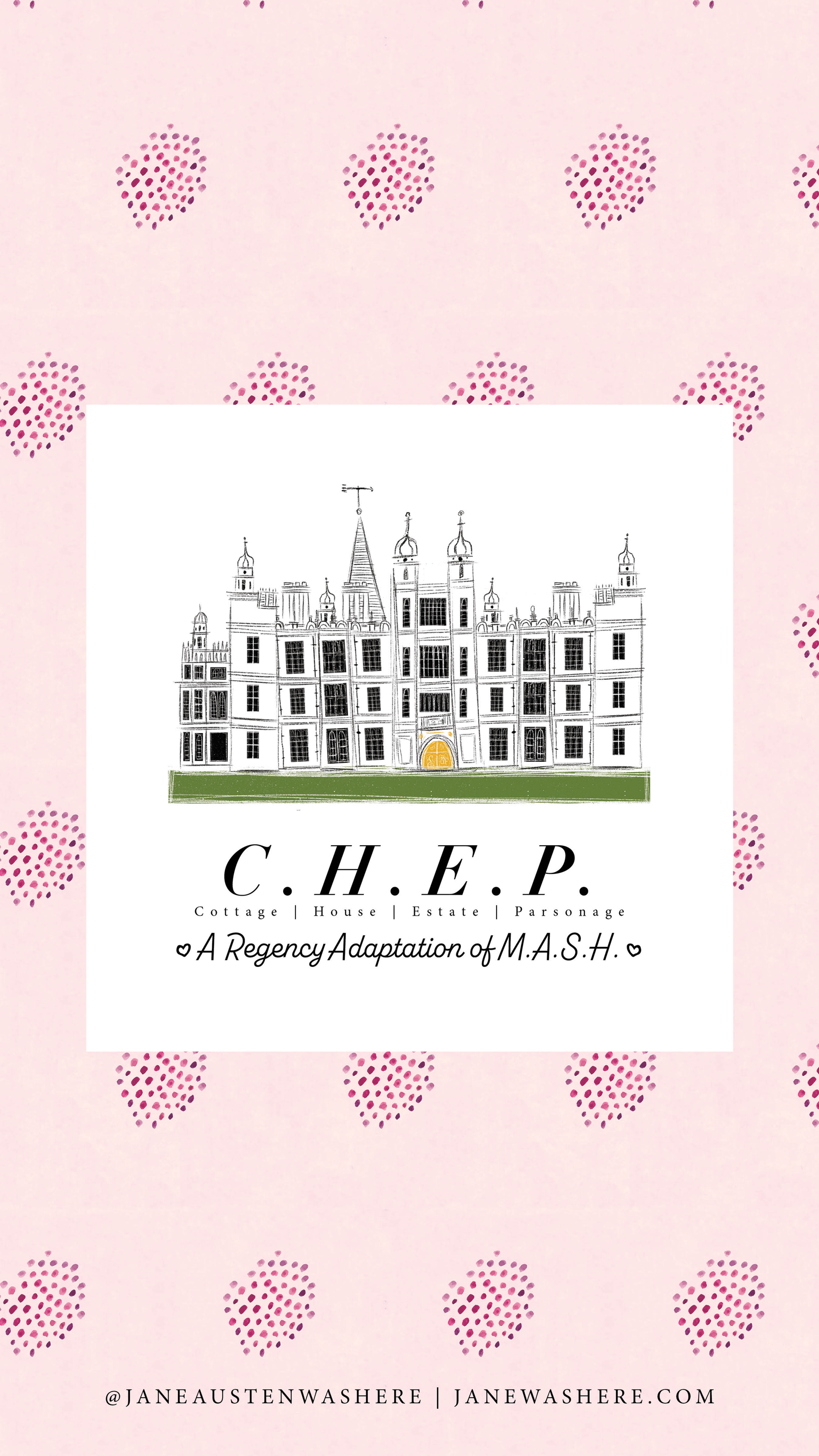 C.H.E.P. | A Regency Adaptation of M.A.S.H. | Party Size