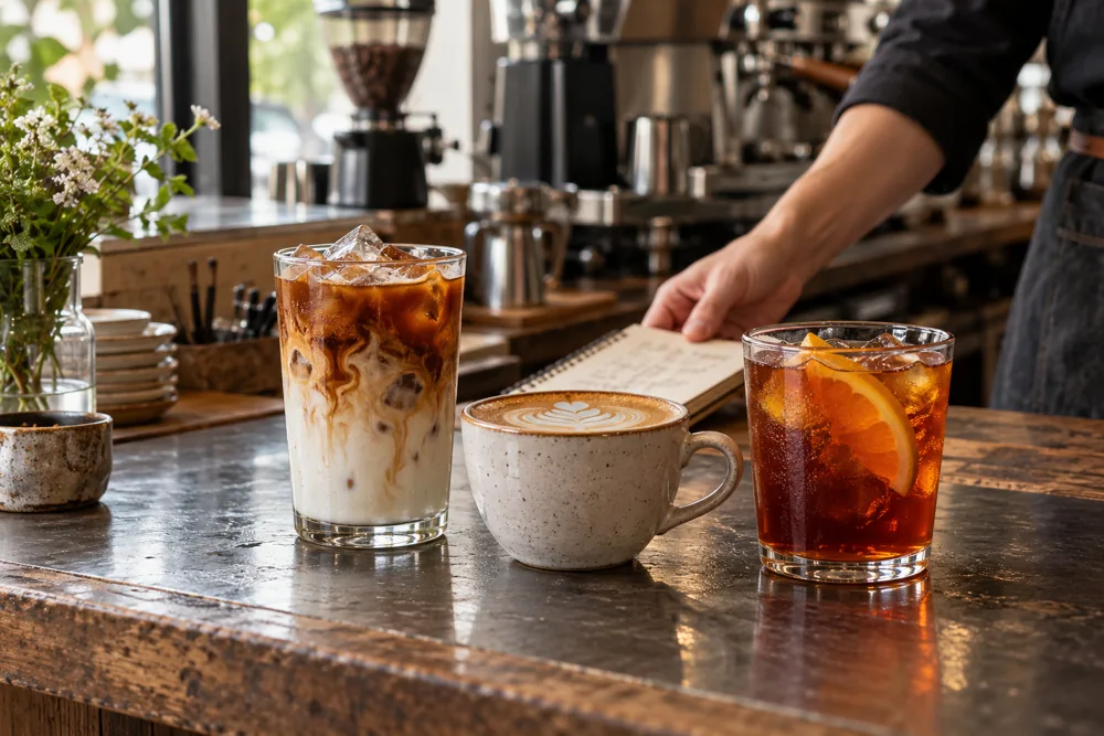 Coffee Shop Beverage Menu Development