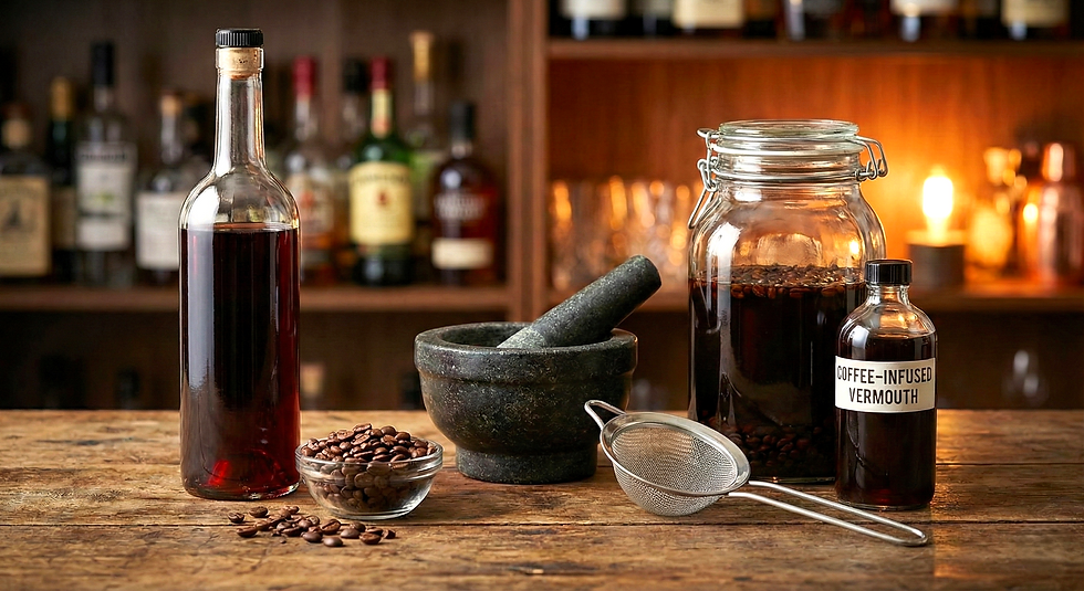 Homemade Coffee-Infused Sweet Vermouth: Professional Results Made Easy