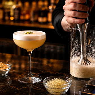 Cocktail Texture Engineering: Hydrocolloids Explained