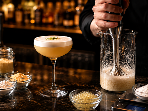 Cocktail Texture Engineering: Hydrocolloids Explained