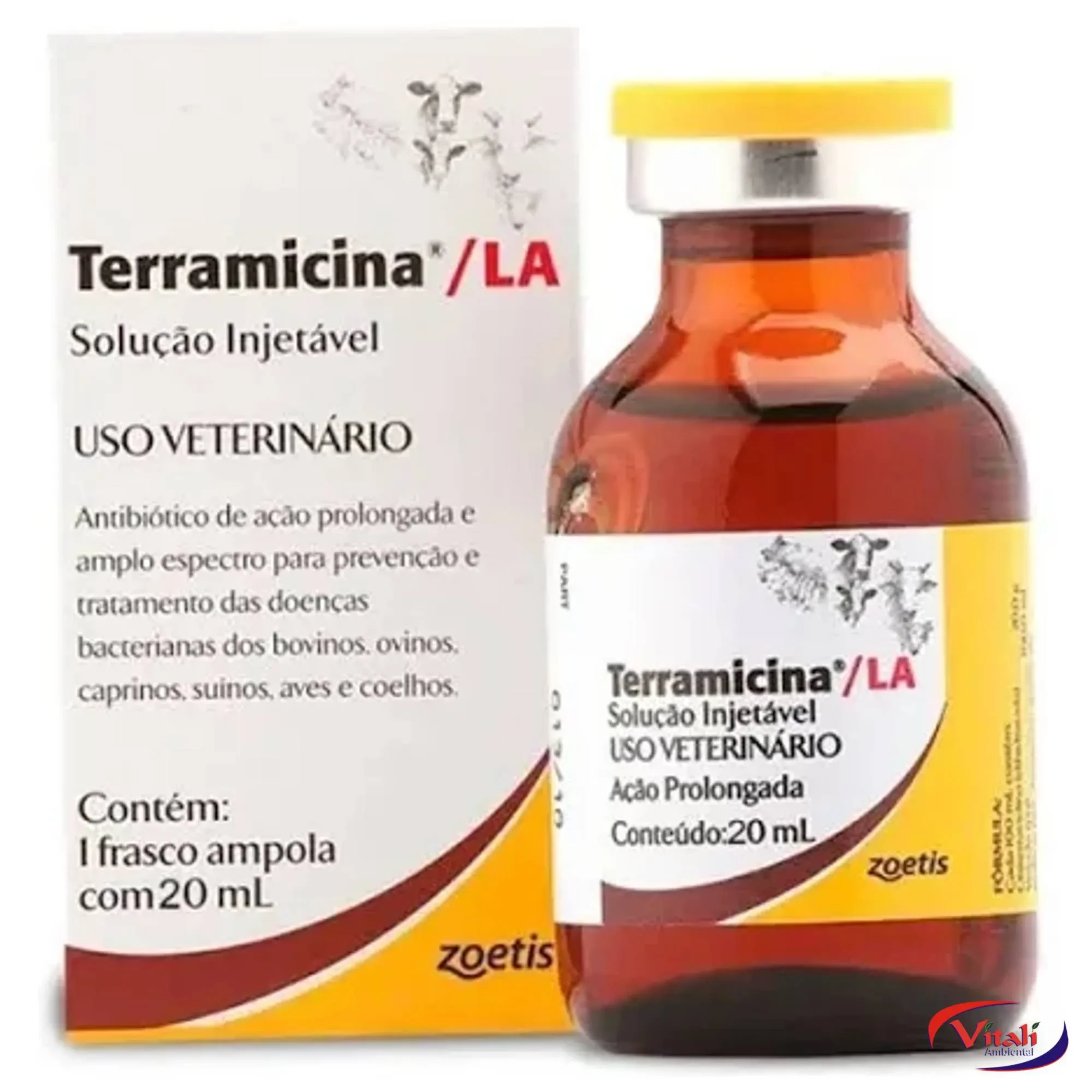 TERRAMICINA LA 20 ML
