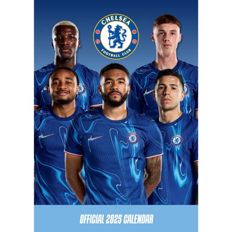Chelsea 2025 Calendar thesoccerstore