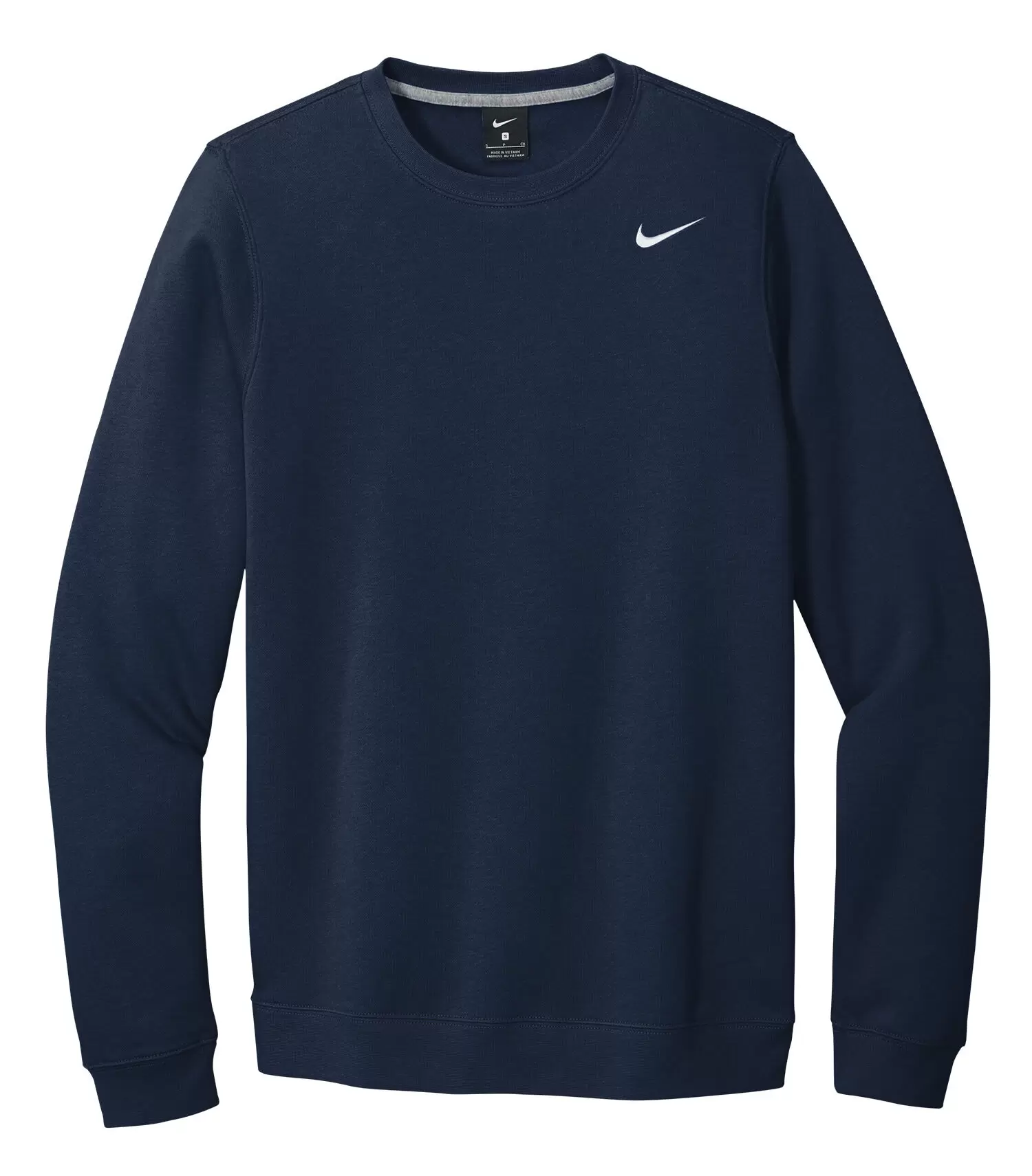 Nike Club Fleece Crew Sweater - Navy