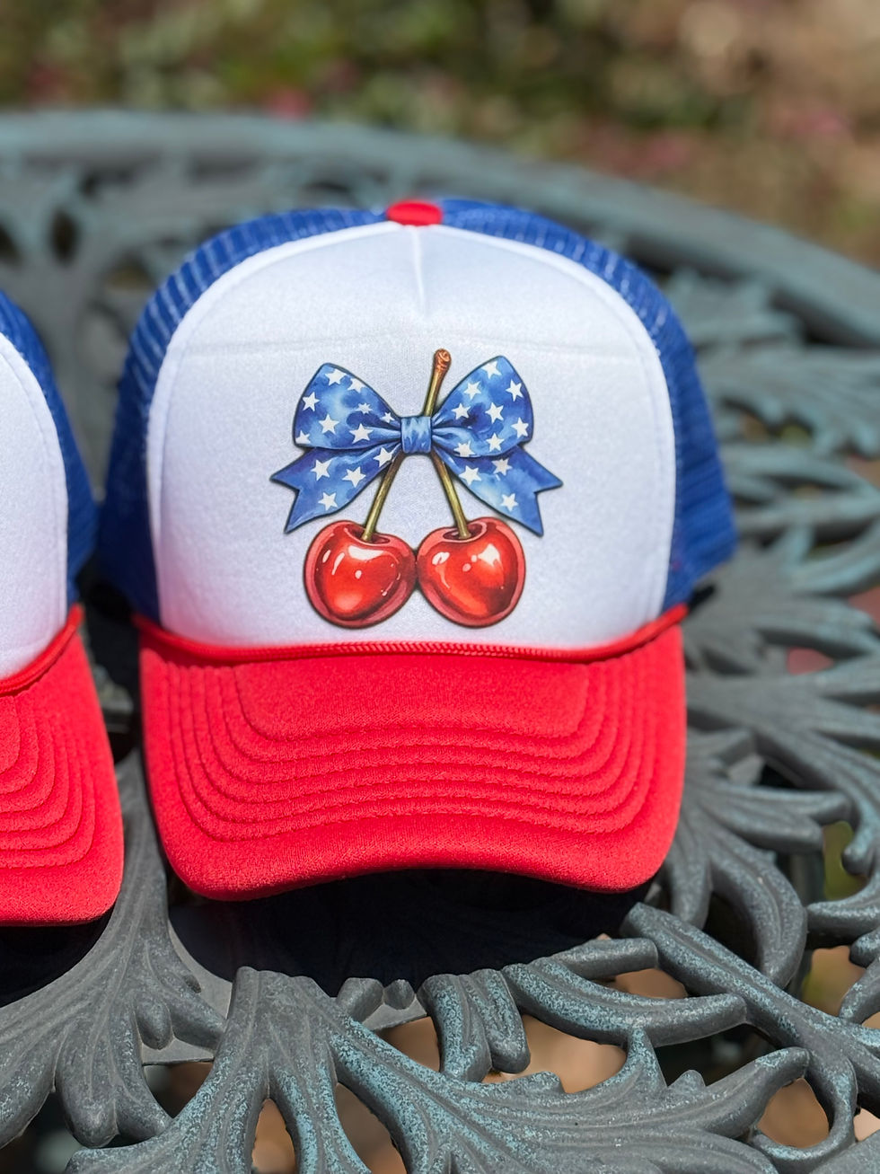 Thumbnail: Patriotic 4th of July Foam Trucker hat