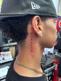 loyalty-lettering-fine-line-tattoo-miami-beach