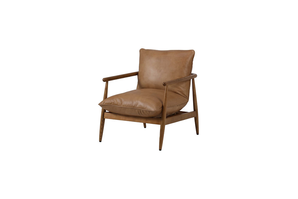 Thumbnail: Jennie Armchair – three‑quarter view showing tapered legs and full silhouette